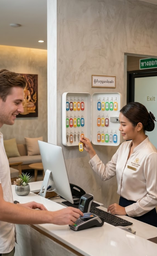 ตู้กุญแจโรงแรม Thaikeybox